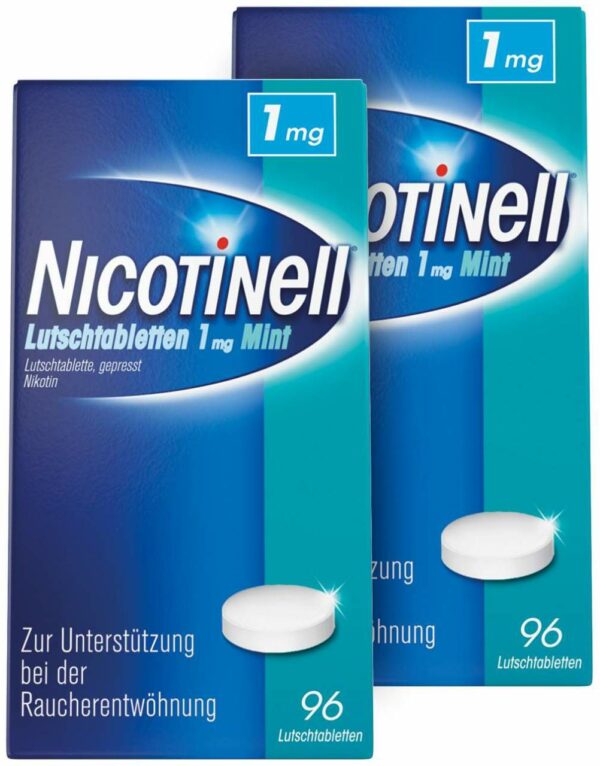 Nicotinell Lutschtabletten 1 mg Mint 192 Stück