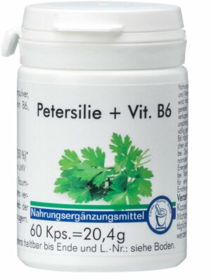 Petersilie + Vitamin B 6 Kapseln