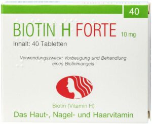 Biotin H Forte 40 Tabletten