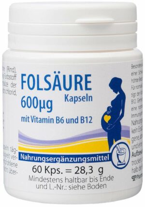 Folsäure 60 Kapseln