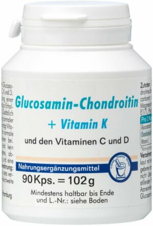 Glucosamin Chondroitin + Vitamin K Kapseln 90 Kapseln