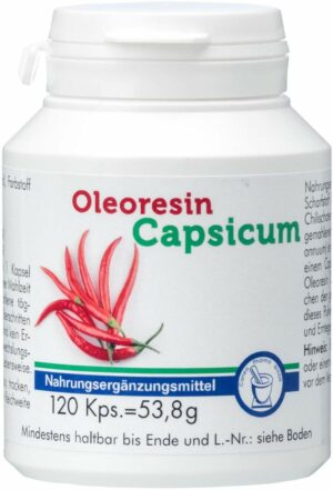 Oleoresin Capsicum Kapseln