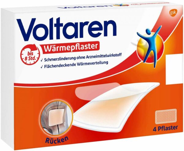 Voltaren Wärmepflaster Rücken 4 Stück