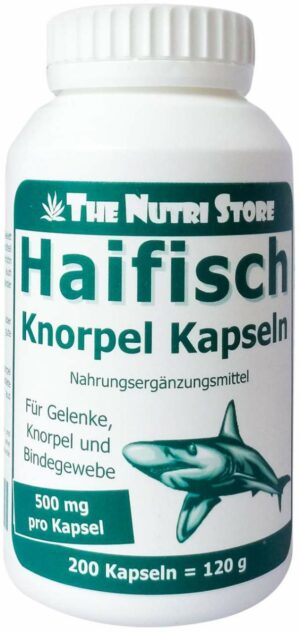 Haifisch Knorpel 500 mg Kapseln