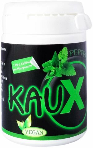 Kaux Zahnpflegekaugummi Peppermint Mit X