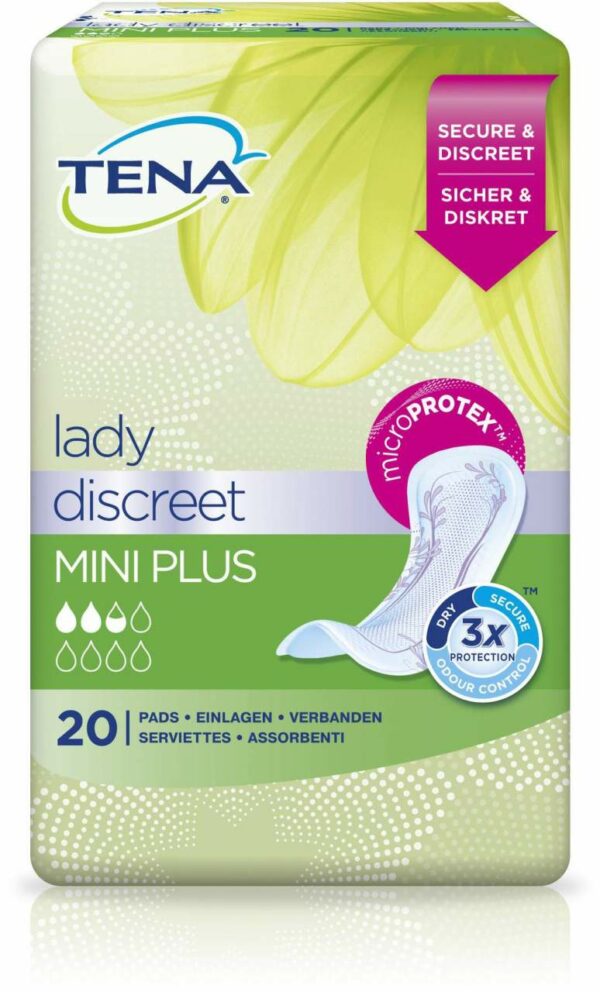 Tena Lady Discreet Mini Plus 20 Einlagen