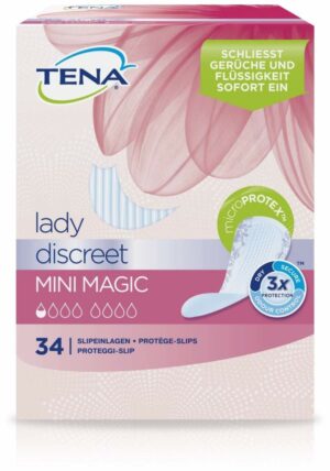 Tena Lady Discreet Mini Magic 34 Einlagen