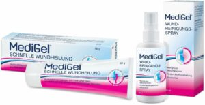 MediGel Schnelle Wundheilung 50 g + Wundreinigungsspray 50 ml