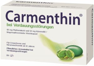 Carmenthin bei Verdauungsstörungen 84 magensaftresistente Kapseln