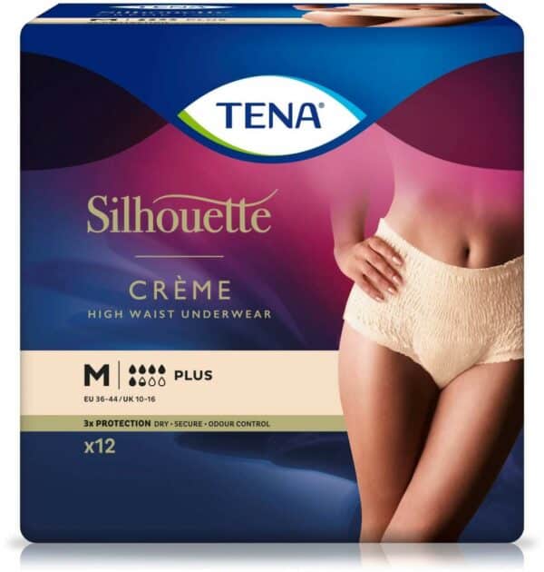 Tena Silhouette Plus M Crème 12 Stück