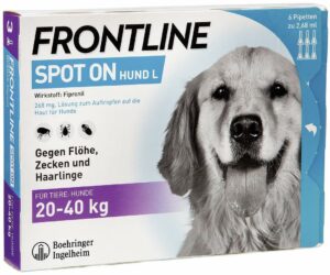 Frontline Spot On Hund L 20-40 kg 6 Pipetten