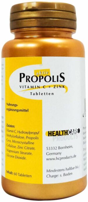 Propolis Vitamin C + Zink Tabletten