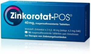 Zinkorotat POS 50 magensaftresistente Tabletten