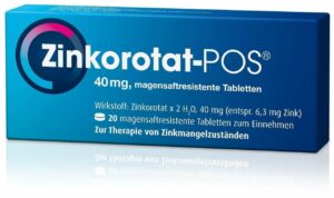 Zinkorotat Pos 20 Magensaftresistente Tabletten