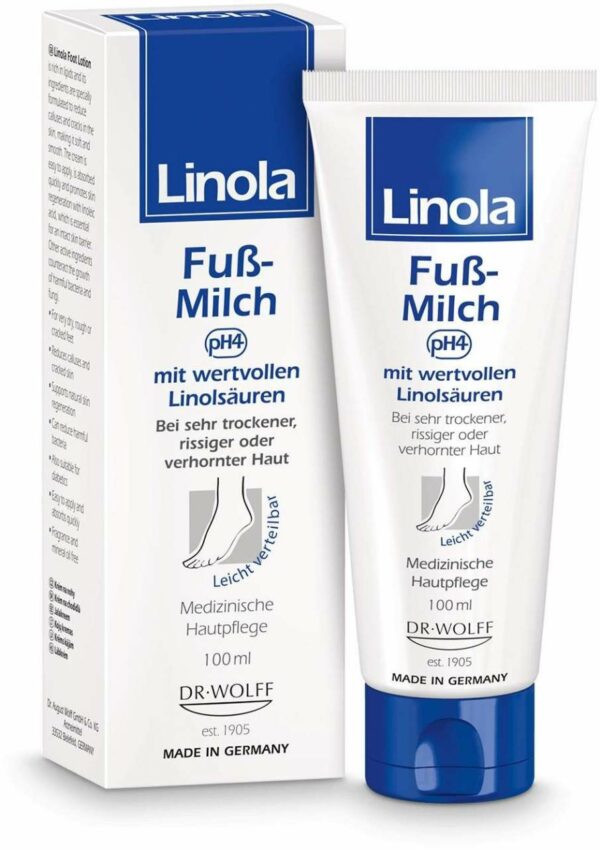 Linola Fuß-Milch 100 ml Milch