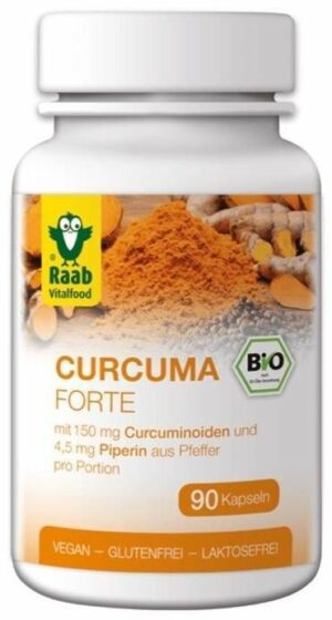 Curcuma Forte Bio Raab 90 Kapseln