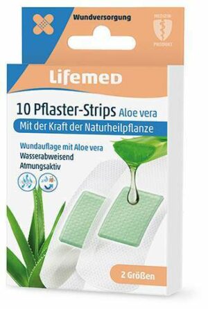 Pflaster-Strips Aloe Vera 10 Stück