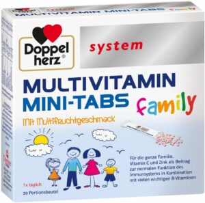 Doppelherz System Multivitamin Mini-Tabs Family 20 Beutel