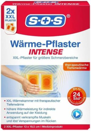 SOS Wärme-Pflaster Intense 2 Stück