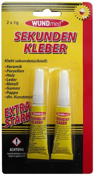 Sekundenkleber 3 g 2er Set