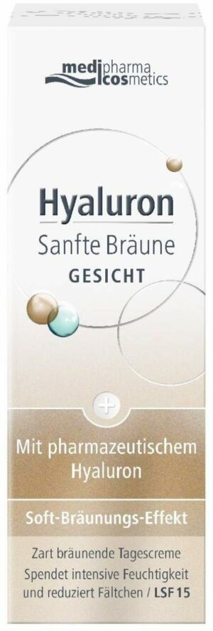 Hyaluron Sanfte Bräune Gesichtspflege Creme 50 ml