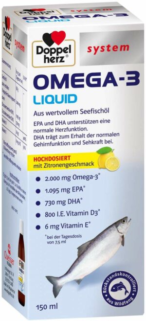 Doppelherz System Omega 3 150 ml Liquid