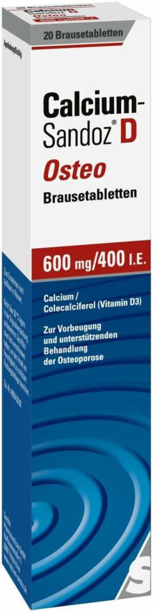 Calcium Sandoz D Osteo 20  Brausetabletten