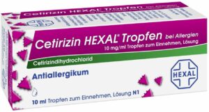 Cetirizin Hexal Tropfen bei Allergien 10 ml