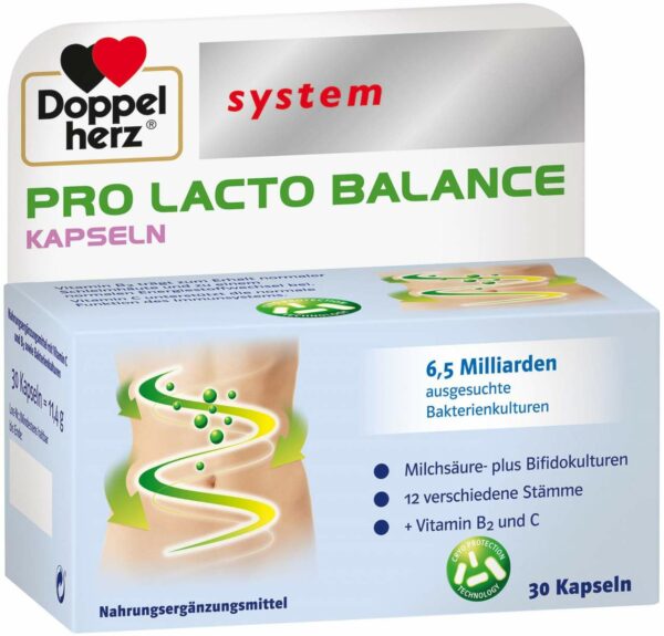 Doppelherz System Pro Lacto Balance 30 Kapseln