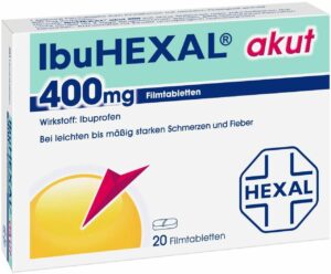 IbuHexal akut 400 mg 20 Filmtabletten