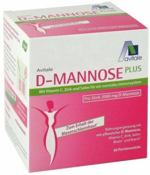 D-Mannose Plus 2000 mg 60 x 2