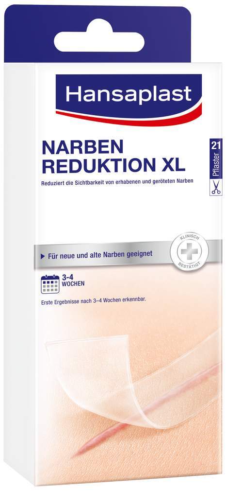 Hansaplast Pflaster Narben Reduktion Xl 3 cm X 14