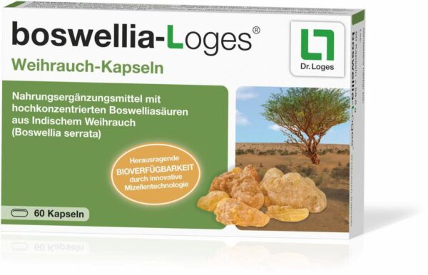 Boswellia-Loges Weihrauch-Kapseln 60 Stück