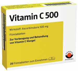 Vitamin C 500 20 Filmtabletten