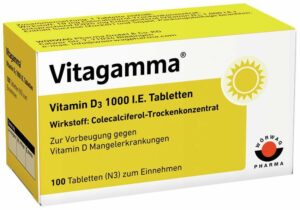 Vitagamma Vitamin D3 1000 I.E. 100 Tabletten