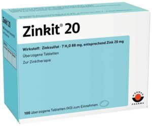 Zinkit 20 100 Überzogene Tabletten
