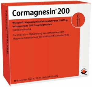 Cormagnesin 200 10 X 10 ml Ampullen