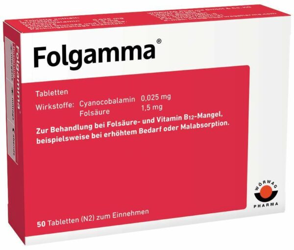 Folgamma Tabletten 50 Tabletten