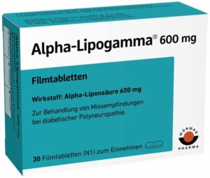 Alpha Lipogamma 600 mg 30 Filmtabletten