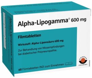 Alpha Lipogamma 600 mg 60 Filmtabletten