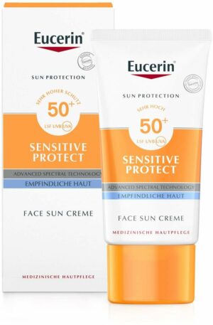 Eucerin Sun Sensitive Protect Face LSF 50+ 50 ml Creme