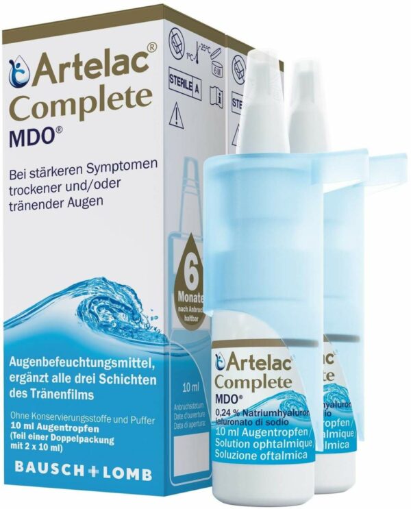 Artelac Complete MDO 2 x 10 ml Augentropfen
