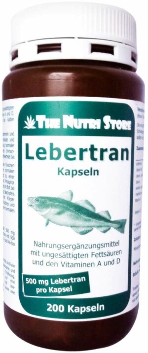 Lebertran 500 mg Kapseln