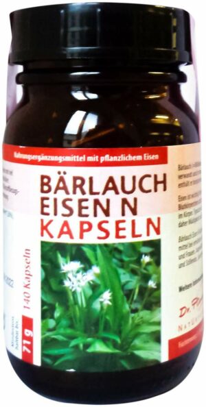 Bärlauch Eisen N 140 Kapseln