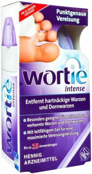 Wortie Intense Gegen Warzen und Dornwarzen 50 ml