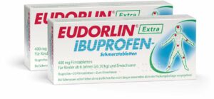 Eudorlin extra Ibuprofen Schmerztabletten 2 x 20 Stück
