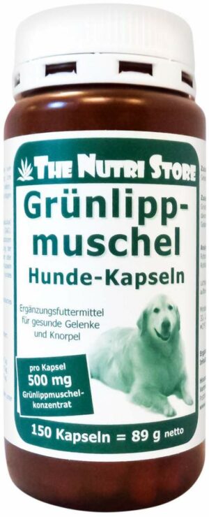 Grünlippmuschel 500 mg Für Hunde Kapseln