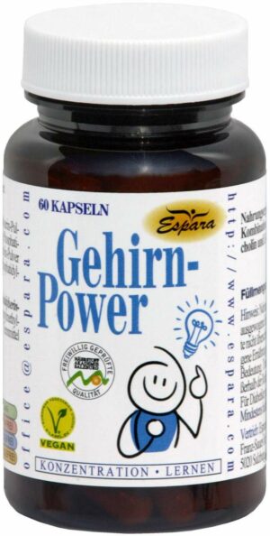 Gehirn Power 60 Kapseln