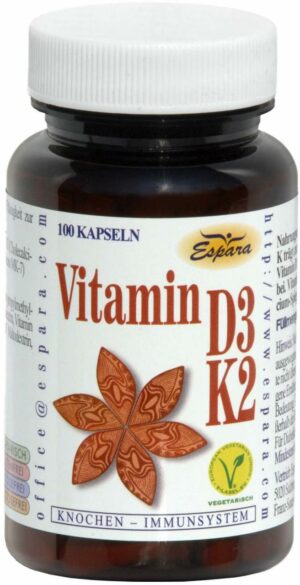 Vitamin D 3 K 2 100 Kapseln