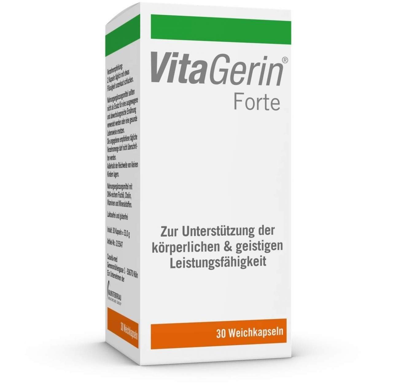Vitagerin Forte 30 Weichkapseln